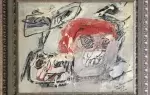 achat tableau peinture vanité Crânes dansants. Jesse A. Fernandez.