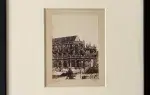 Edmond Bacot. Le chevet de l'Eglise Saint-Pierre de Caen en 1869. Achat photographies anciennes
