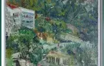 H. Picavet. Femme noire à Rio, achat tableau, achat tableau Rio, achat art, achat décoration