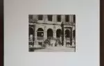 Incendie des Tuileries. L'escalier de l'Empereur. 1871.Photographie. Lucien Hervé et Charles Périer