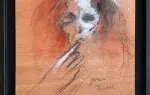 Martha Kuhn-Weber. Interrogation. Achat expressionnisme allemand, achat portrait