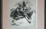 achat tableau peinture La retraite de Russie de Bernard Romain Julien