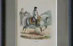 achat tableau gravure Napoléon L'Empereur à cheval