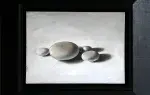 achat tableau peinture décoration les galets de denis geoffroy dechaume