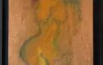 Martha Kuhn-Weber. Nu jaune. Achat expressionnisme allemand, achat tableau, achat nu