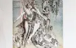 achat tableau peinture décoration UZUME eau-forte de Françoise Muller achat tableau