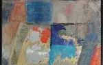 Petra von Breitenbach  abstraction composition déchirée achat art tableau décoration