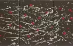 Achat tableau peinture Triptyque de Bernard Baryton Acrylique