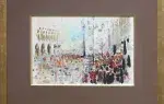 Venise, Place Saint-Marc, aquarelle, Podevin
