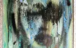 achat tableau peinture Femme, visage déstructuré aline gagnaire
