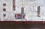 W. Nath. Dyptique. Achat art contemporain, achat tableau, achat art pour décoration