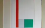 achat tableau sérigraphie y=-x2+bx+c rouge-vert de Vantongerloo